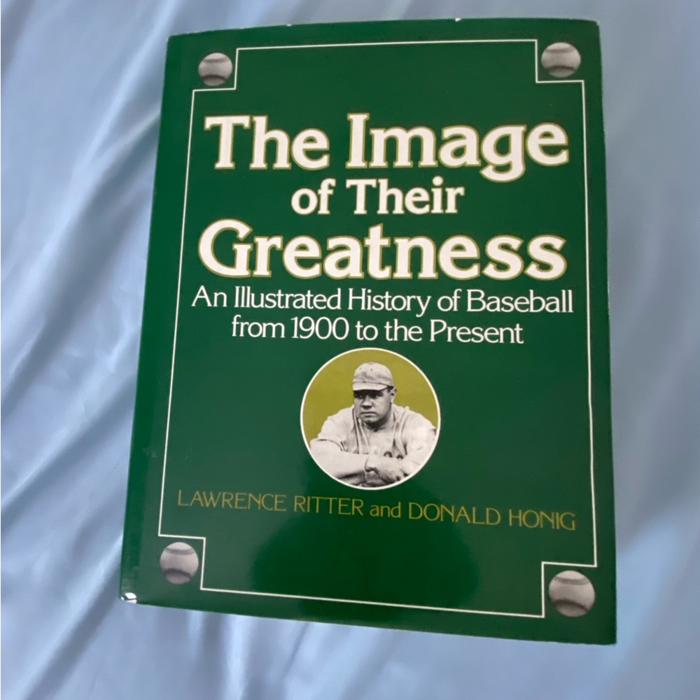 Baseball coffee table book